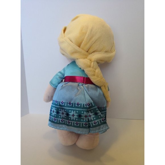 Disney Parks Disney's Babies Frozen Princess Elsa Baby Plush Doll 12" - Picture 2 of 4